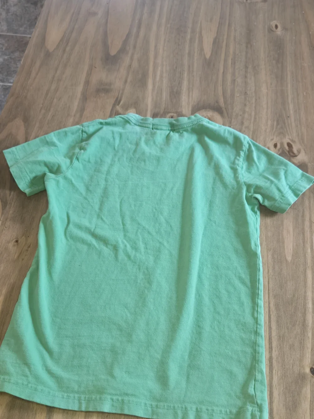 Ralph Lauren Mint Green Crewneck Tee with Pony Logo
